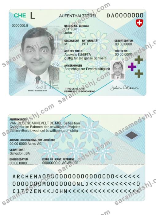 Switzerand residence permit 2020-present